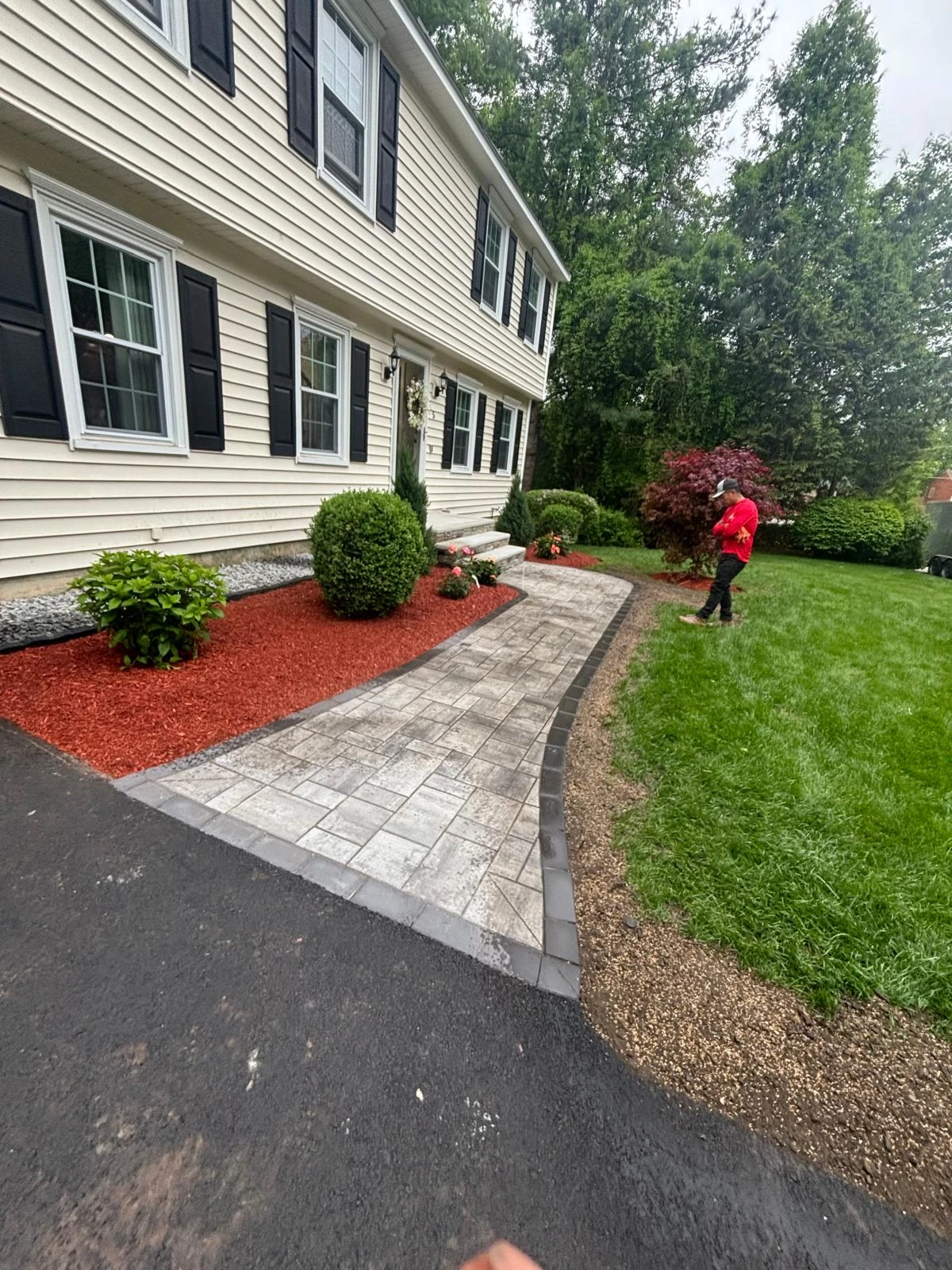 Walkway Pavers - finished